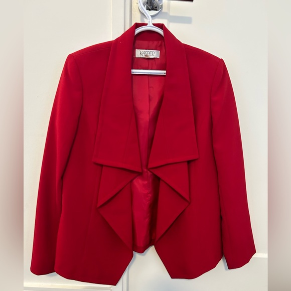 Kasper size 10 red blazer - Picture 3 of 3